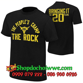 Áo Thun WWE The Rock